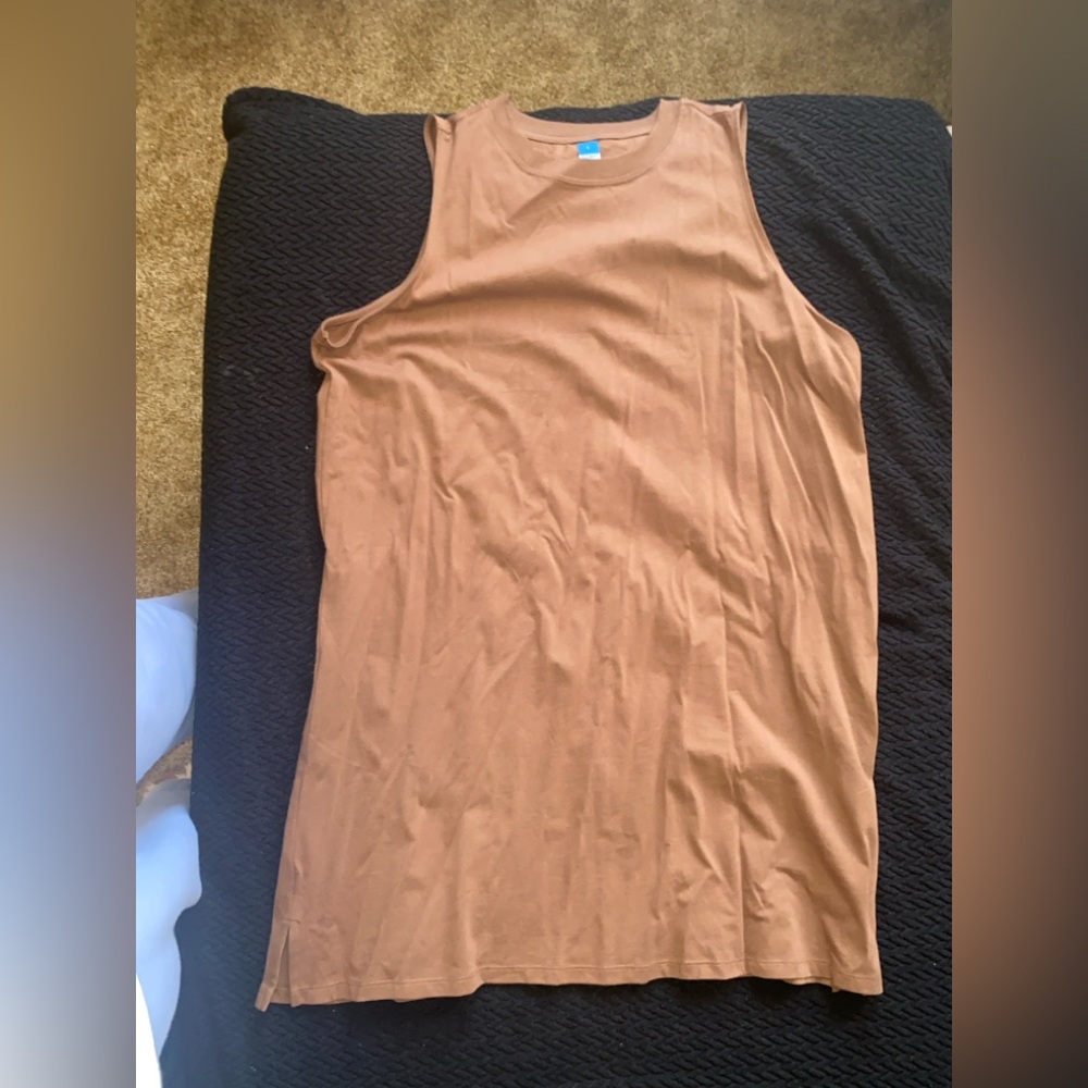 Old Navy Brown Midi Dress